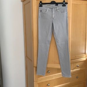 AG light grey cotton the Legging Ankle pants